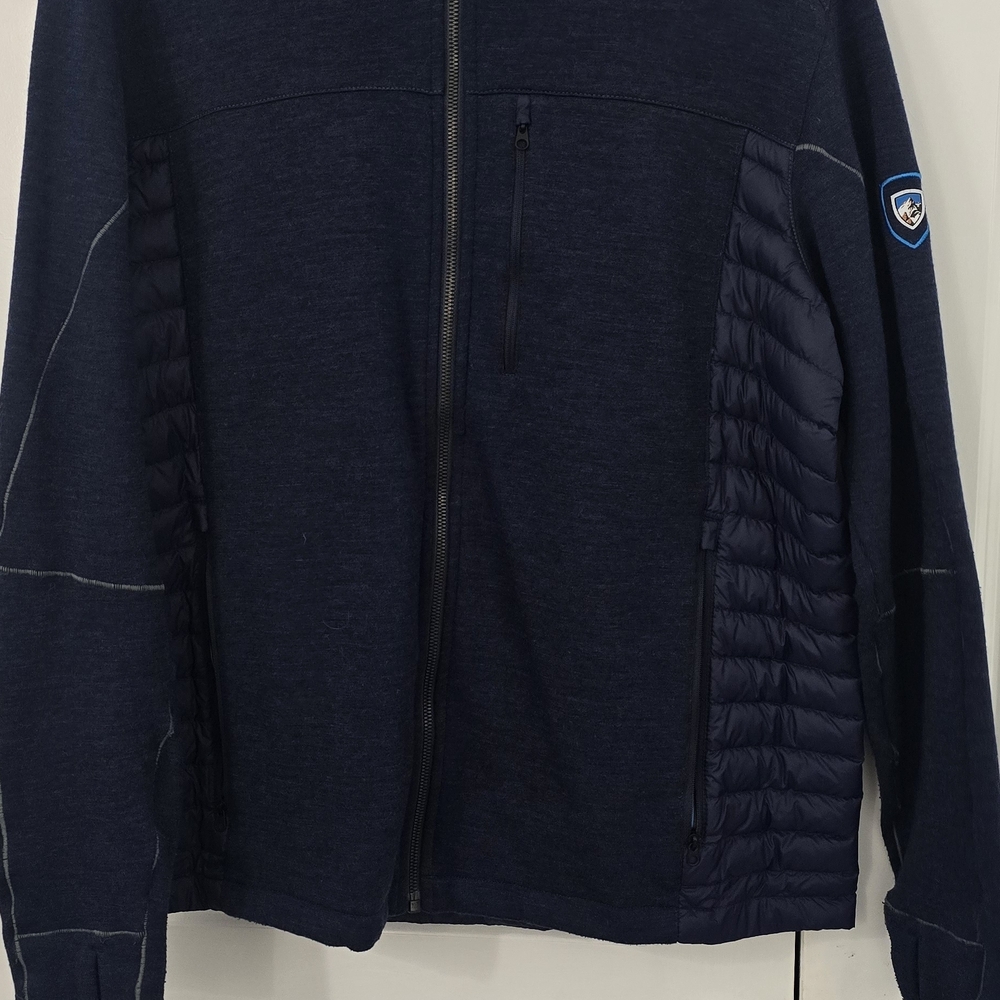 Kuhl Navy Performance Jacket with Black Accents